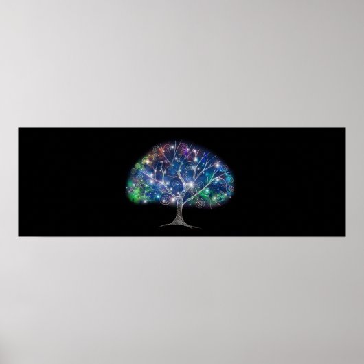 Aviary Art Rainbow-boom Poster (Voorkant)