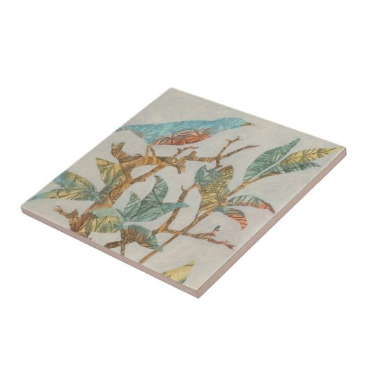 Aviary Collage I Tegeltje (Zijkant)