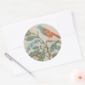 Aviary Collage II Ronde Sticker (Envelop)