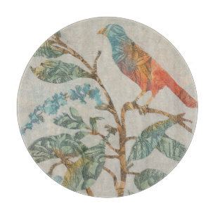 Aviary Collage II Snijplank