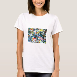 Aviary Stream Abstract Jeff Hankamer Artjunkhaus T-shirt