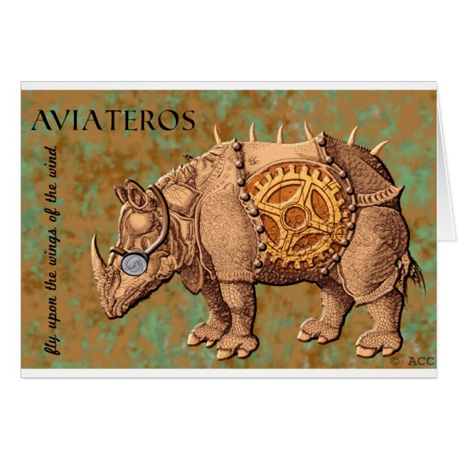 Aviateros (Rhinoceros Aviateur) (Devant horizontal)