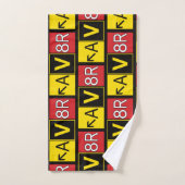 Aviateur - AV8R (Serviette à main)