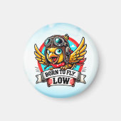 Aviateurkip Magneet (Voorkant)