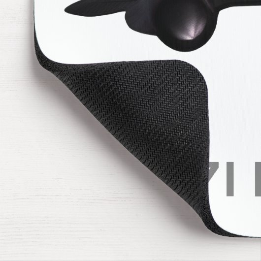 Aviation Art Mousepad "SR-71 Blackbird" Muismat (Hoek)