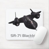 Aviation Art Mousepad "SR-71 Blackbird" Muismat (Met muis)