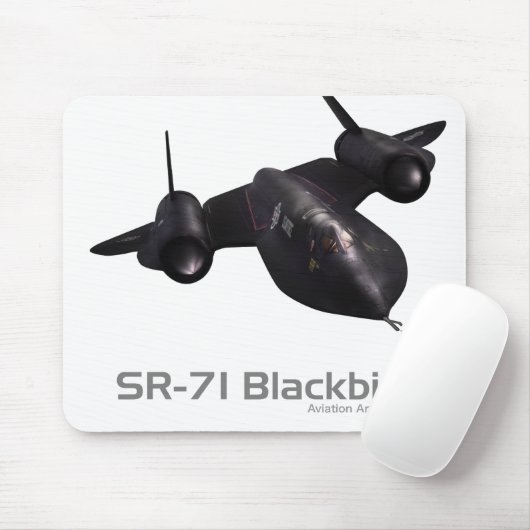 Aviation Art Mousepad "SR-71 Blackbird" Muismat (Met muis)