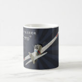 Aviation Art Mug "A6M "Zero" " (Centre)