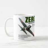 Aviation Art mug "A6M "Zero""零戦 Koffiemok (Links)