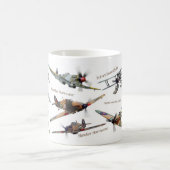 Aviation Art mug "A British fighters" Koffiemok (Center)