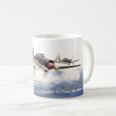 Aviation Art Mug "Aichi B7A"Grace"" (Devant droit)