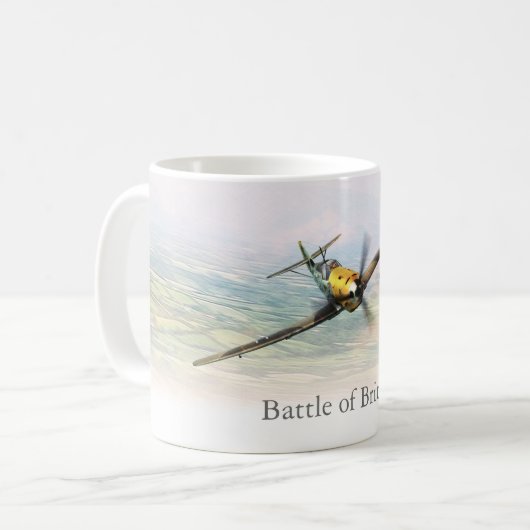 Aviation Art Mug "Battle of Britain" Koffiemok (Voorkant links)