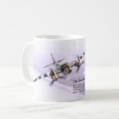 Aviation Art Mug "De Havilland Mosquito" (Devant gauche)