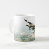 Aviation Art Mug "De Havilland Mosquito" (Devant gauche)