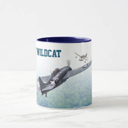Aviation Art Mug "F4F Wildcat" (Centre)