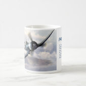 Aviation art mug "F4U Corsair" (Centre)