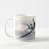 Aviation art mug "F4U Corsair" (Gauche)