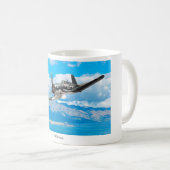 Aviation Art mug "F4U Corsair" (Devant droit)