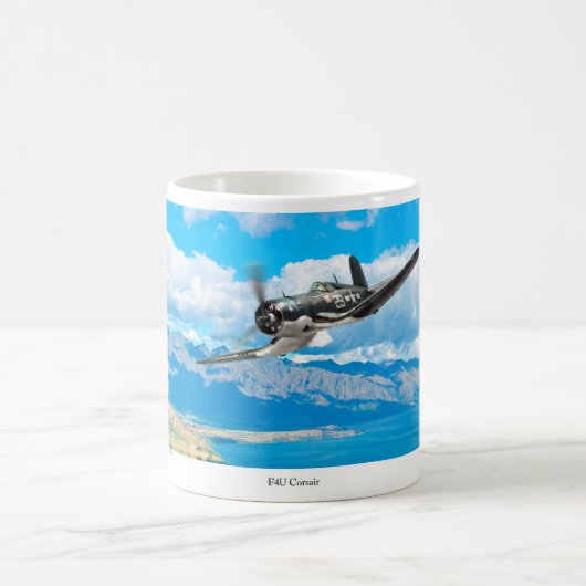 Aviation Art mug "F4U Corsair" (Centre)