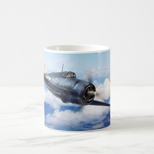 Aviation Art mug "F6F Hellcat" (Centre)