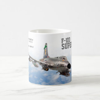 Aviation Art Mug "F-100 Super Sabre" Koffiemok