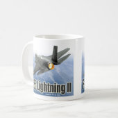 Aviation Art Mug "F-35 Lightning II" (Devant gauche)
