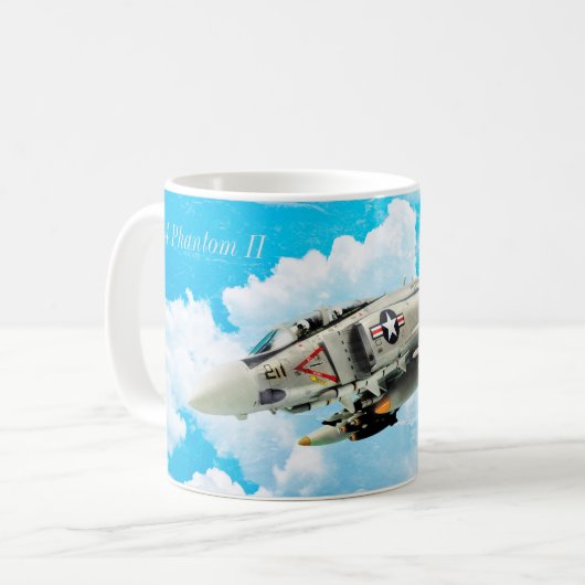Aviation Art Mug "F-4 Phantom II" (Devant gauche)