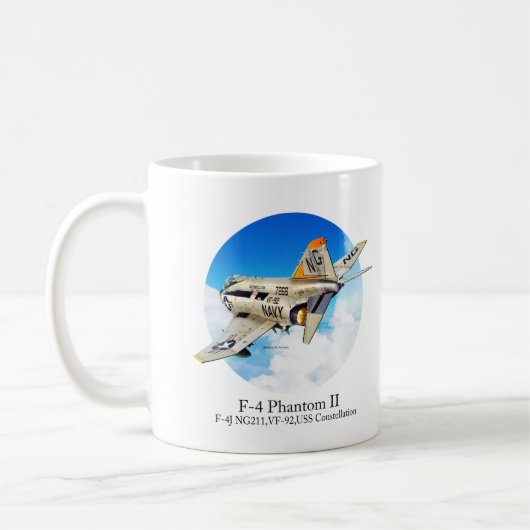 Aviation Art Mug "F-4 Phantom II" (Gauche)