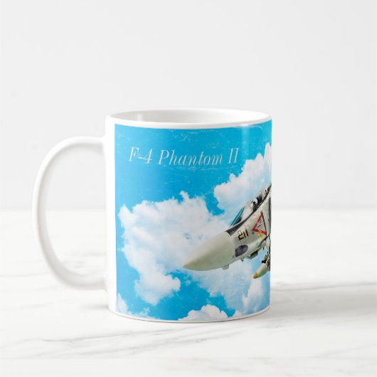 Aviation Art Mug "F-4 Phantom II" Koffiemok (Links)