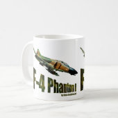 Aviation Art mug "F-4 Phantom II" Koffiemok (Voorkant links)