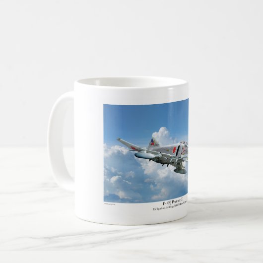 Aviation Art Mug "F- 4EJ Phantom II" (Devant gauche)