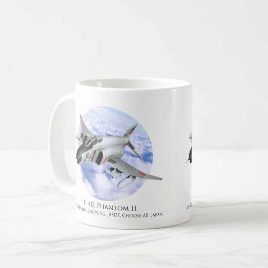 Aviation Art Mug "F- 4EJ Phantom II" (Devant gauche)