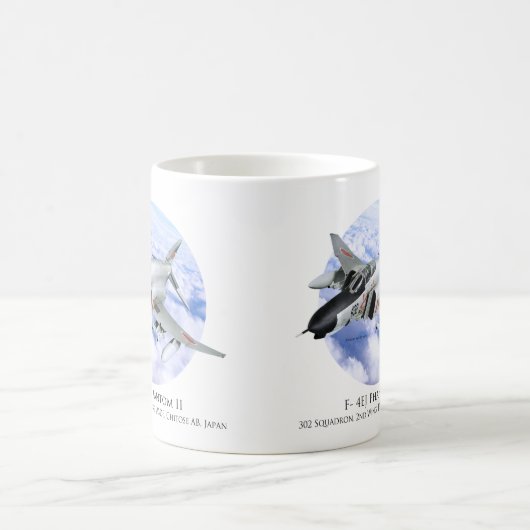 Aviation Art Mug "F- 4EJ Phantom II" (Centre)
