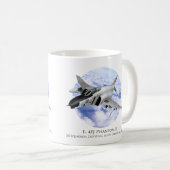 Aviation Art Mug "F- 4EJ Phantom II" Koffiemok (Voorkant rechts)