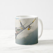 Aviation Art Mug "F-86 Sabre" Koffiemok (Voorkant rechts)