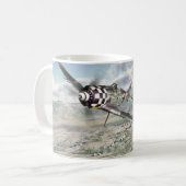 Aviation Art mug "Focke-Wulf FW-190A-6 " (Devant gauche)