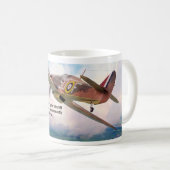 Aviation Art mug "Hawker Hurricane" (Devant droit)