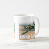 Aviation Art Mug “Hawker Typhoon" (Devant droit)