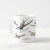 Aviation Art Mug "Japanese warplane of WWII" (Devant gauche)