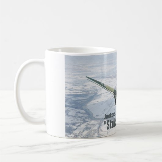 Aviation Art Mug " Junkers Ju 87 Stuka " (Gauche)