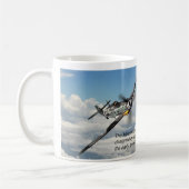Aviation Art mug "Messerschmitt Bf 109" (Gauche)