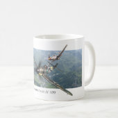 Aviation Art mug "Messerschmitt Bf 109" (Devant droit)
