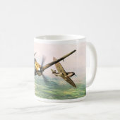 Aviation Art mug "Messerschmitt Bf 109" (Devant droit)