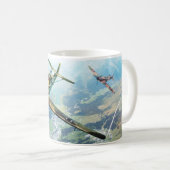 Aviation Art mug "Messerschmitt Bf 109" (Devant droit)
