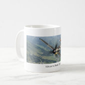 Aviation Art mug "Messerschmitt Bf 109" Koffiemok (Voorkant links)