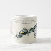 Aviation Art Mug "Messerschmitt Bf 110" (Devant gauche)