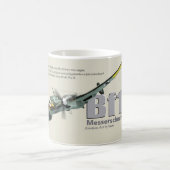 Aviation Art Mug "Messerschmitt Bf 110" (Centre)