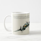 Aviation Art Mug "Messerschmitt Bf 110" (Gauche)