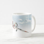 Aviation Art Mug "Mitsubishi A5M Claude" Koffiemok (Voorkant rechts)