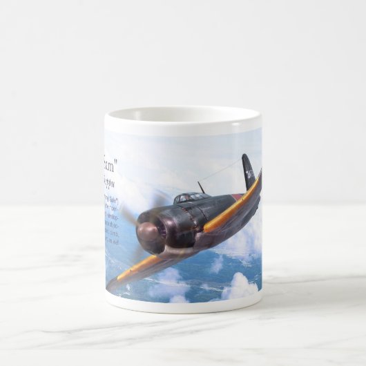 Aviation Art mug "Mitsubishi A7M Sam" (Centre)